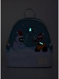Loungefly Disney Pixar WALL-E EVE & WALL-E Holiday Glow-in-the-Dark Mini Backpack - BoxLunch Exclusive, , alternate