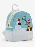 Loungefly Disney Pixar WALL-E EVE & WALL-E Holiday Glow-in-the-Dark Mini Backpack - BoxLunch Exclusive, , alternate