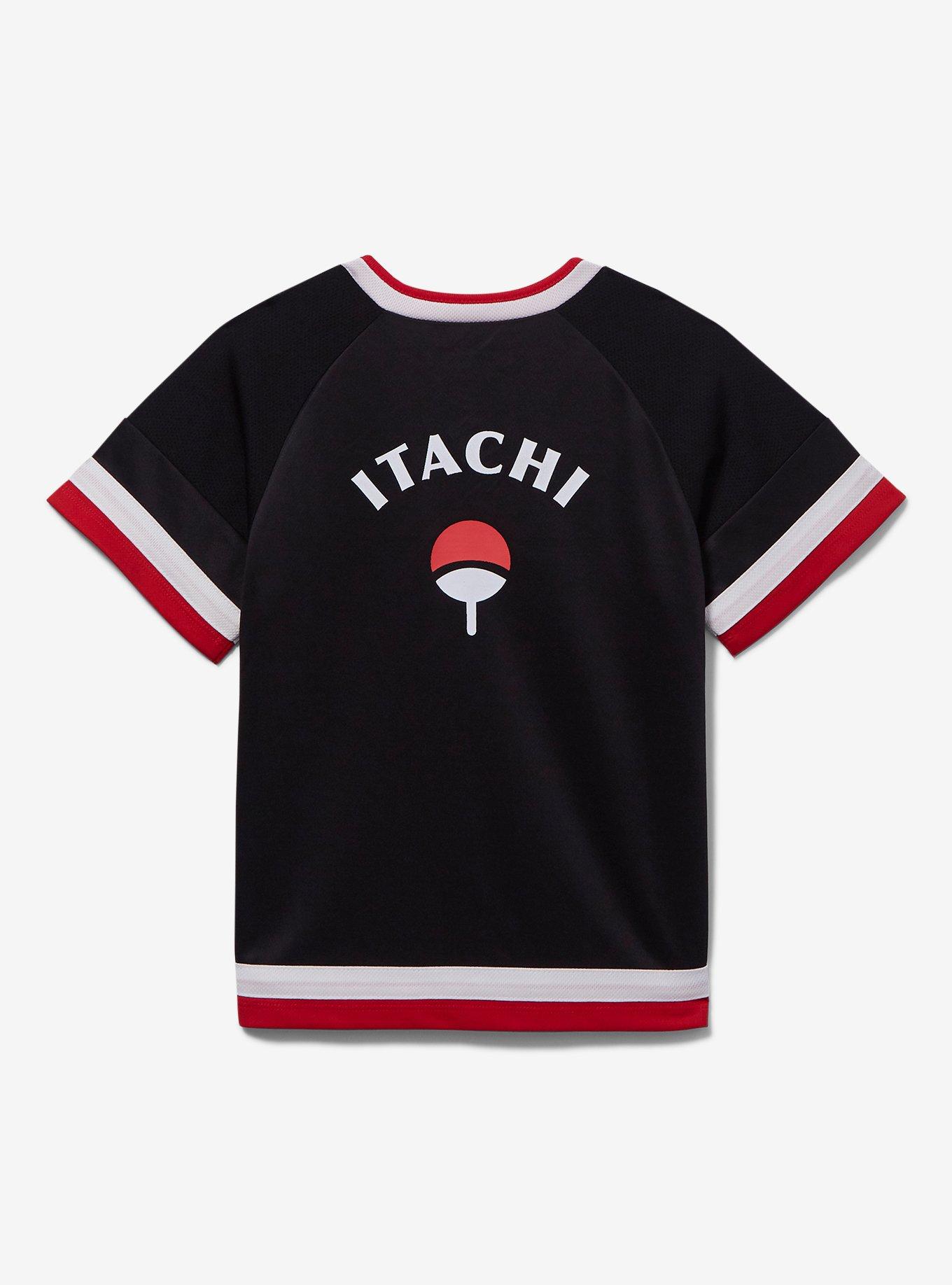 Naruto Shippuden Uchiha Clan Toddler Soccer Jersey - BoxLunch Exclusive, BLACK, alternate