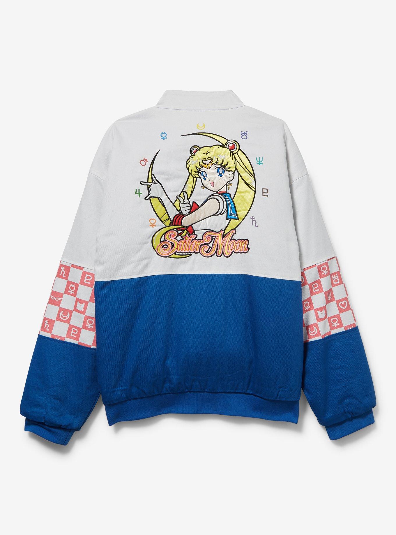 Pretty Guardian Sailor Moon Racing Jacket - BoxLunch Exclusive, BLUE, alternate