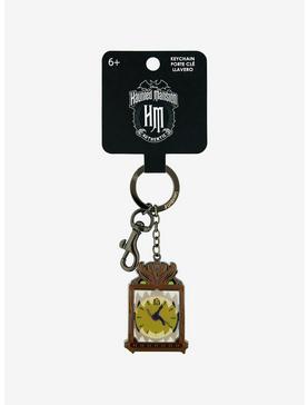 Loungefly Disney The Haunted Mansion Lenticular Clock Key Chain, , hi-res