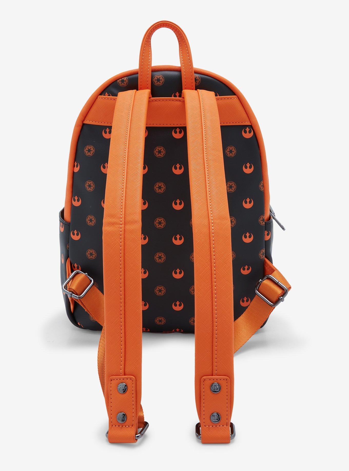 Loungefly Star Wars Darth Vader Glow-in-the-Dark Jack-o-Lantern Mini Backpack - BoxLunch Exclusive, , alternate