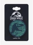 Jurassic World Botanical T-Rex Silhouette Enamel Pin - BoxLunch Exclusive, , alternate