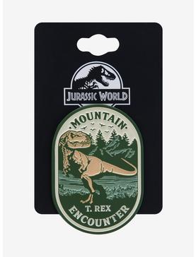 Plus Size Jurassic World Mountain T-Rex Encounter Enamel Pin - BoxLunch Exclusive, , hi-res