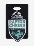 Jurassic World Raptor Chaser Enamel Pin - BoxLunch Exclusive, , alternate