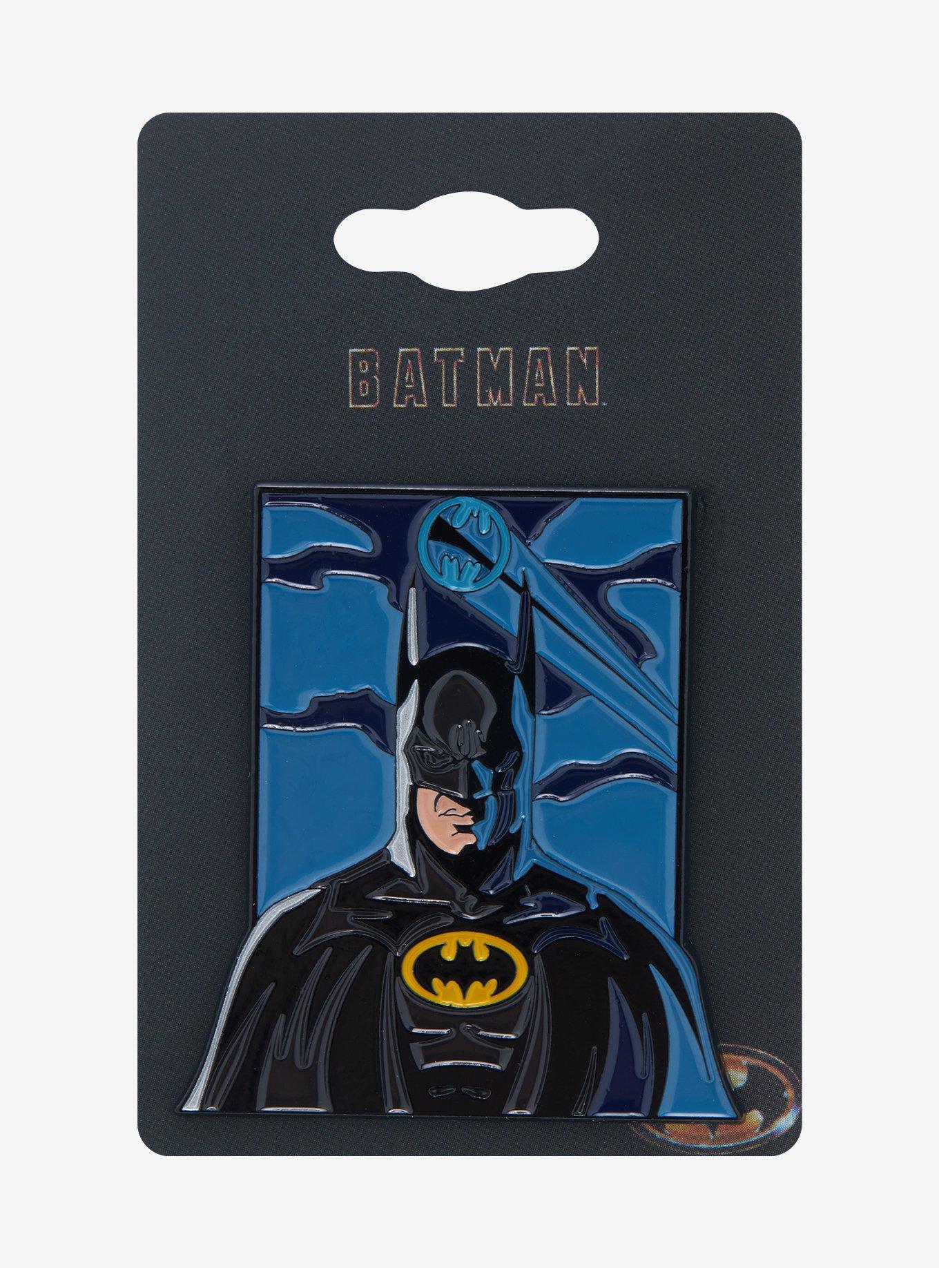DC Comics Batman Bat Signal Portrait Enamel Pin - BoxLunch Exclusive, , hi-res