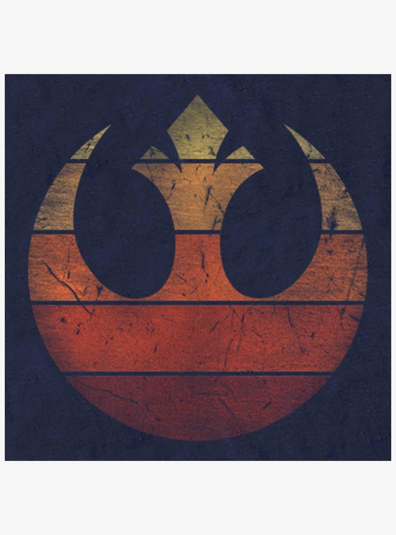 Star Wars Rebel Retro Gradient T-Shirt, , hi-res