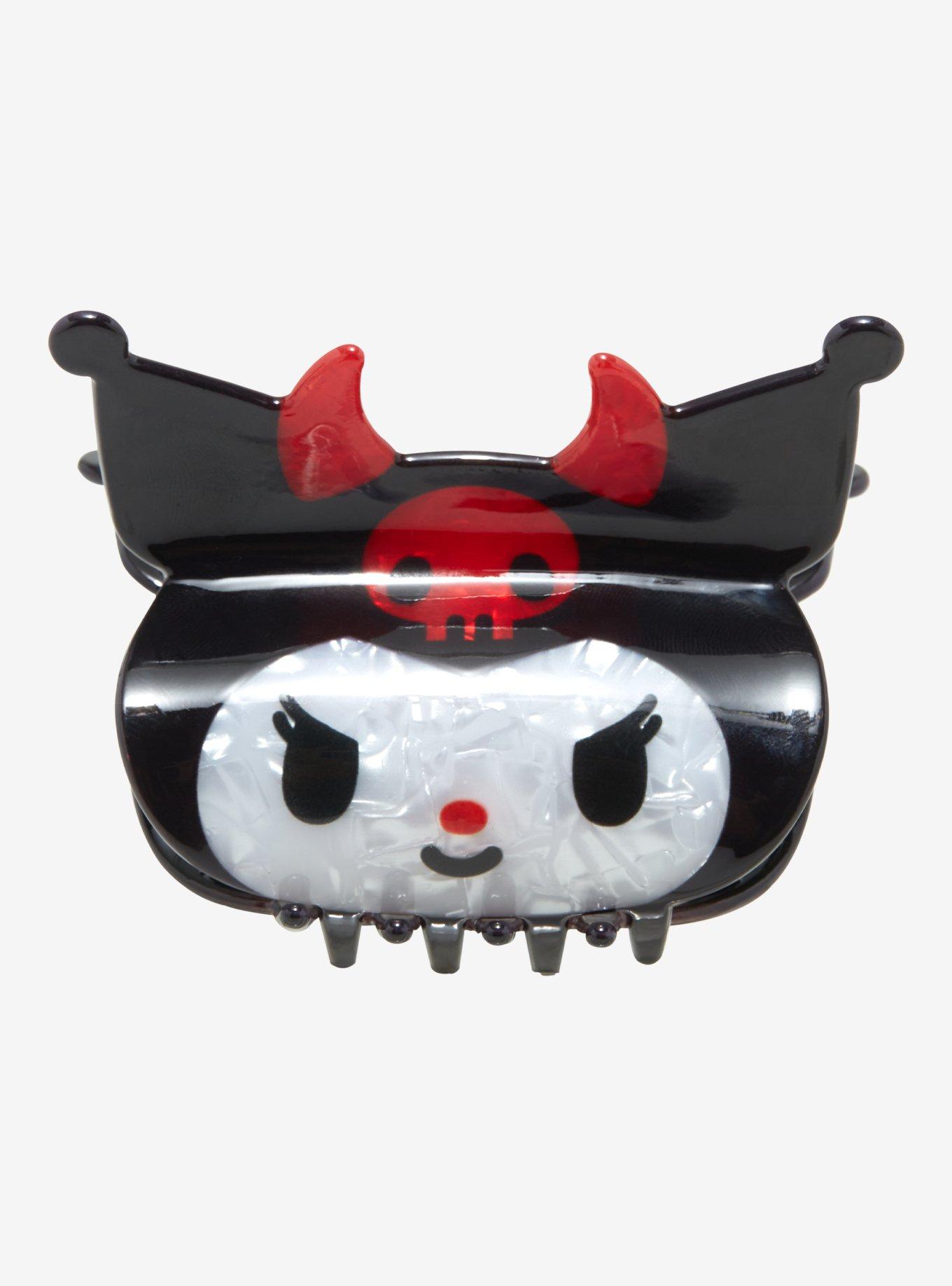 Kuromi Devil Figural Claw Hair Clip, , hi-res