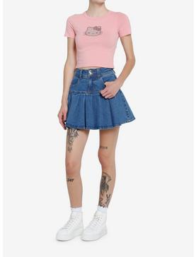 Hello Kitty Pink Rhinestone Girls Baby T-Shirt, , hi-res