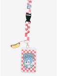 Sonic the Hedgehog Chilidog Allover Print Lanyard - BoxLunch Exclusive, , alternate