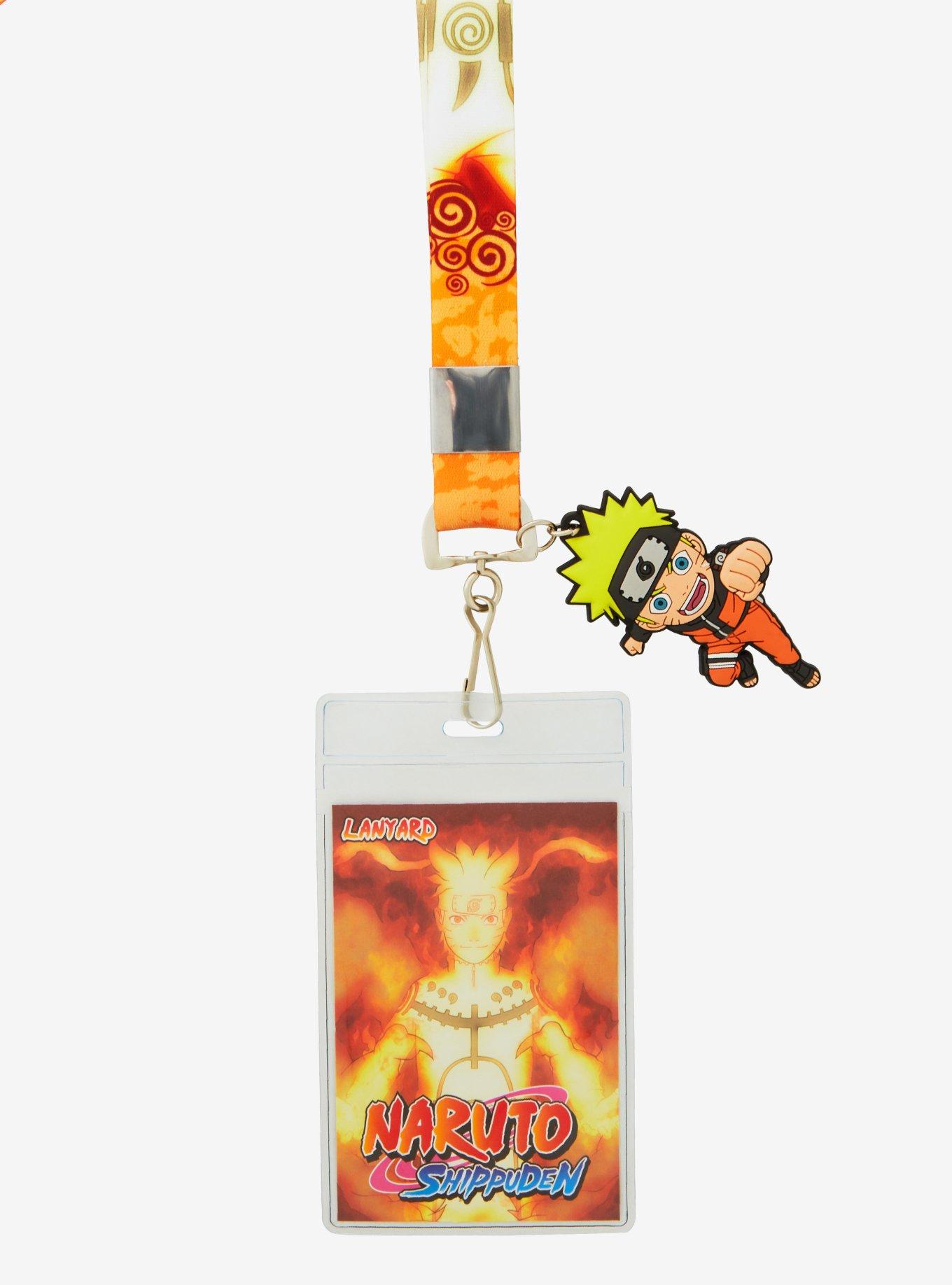 Naruto Shippuden Naruto Powerup Lanyard - BoxLunch Exclusive, , alternate