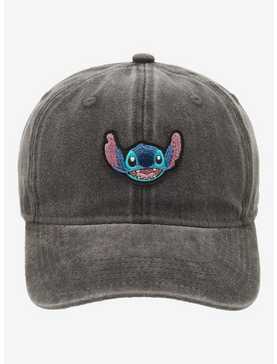 Disney Lilo & Stitch Smiling Stitch Chenille Patch Cap - BoxLunch Exclusive, , hi-res
