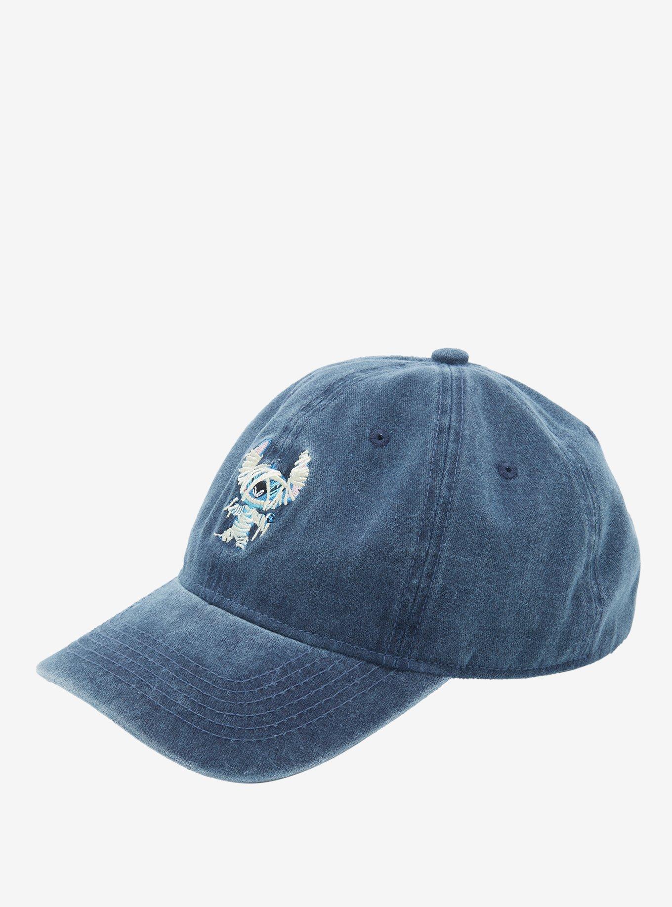 Disney Lilo & Stitch Mummy Stitch Denim Wash Embroidered Cap - BoxLunch Exclusive, , alternate