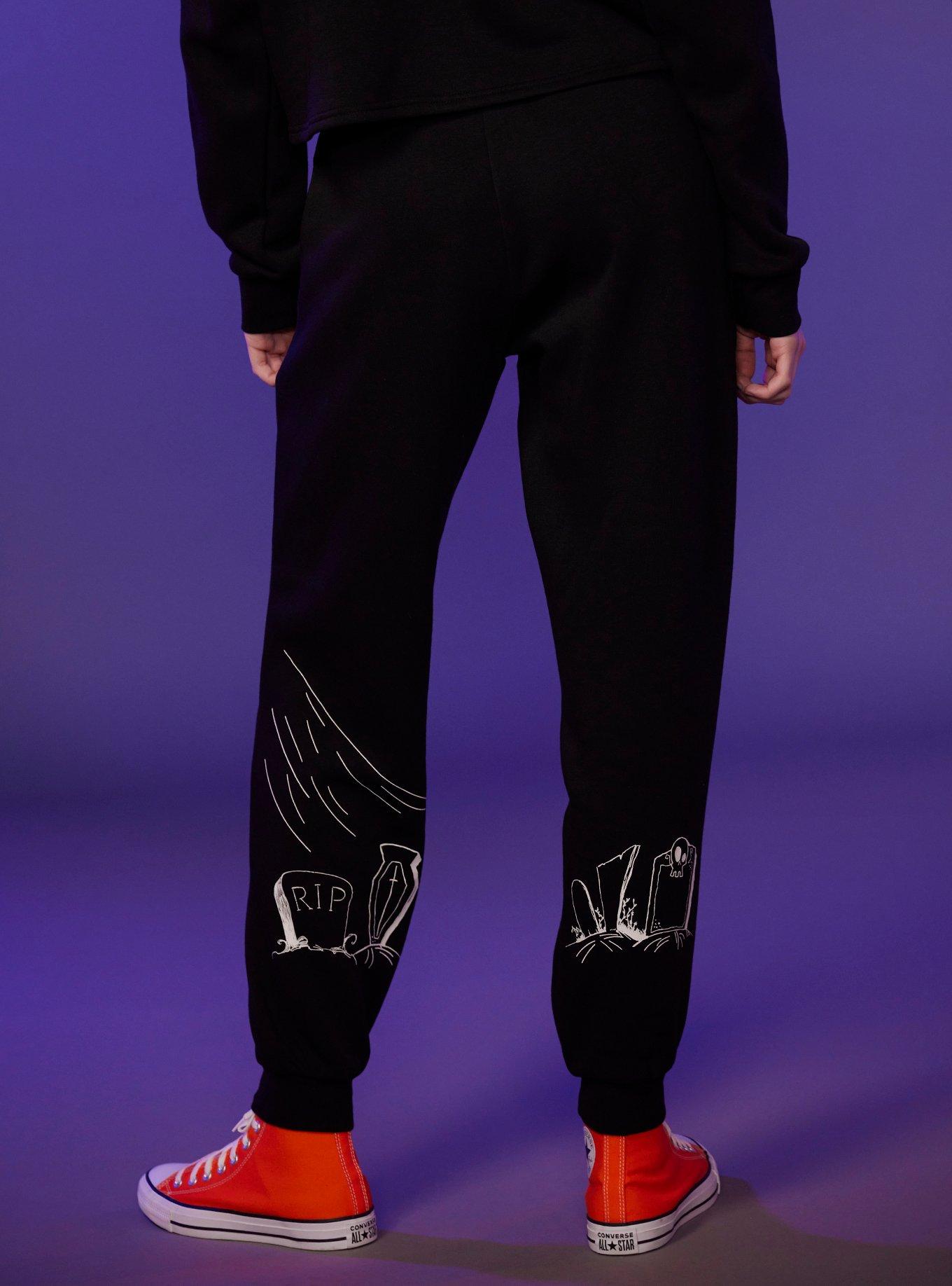 Her Universe The Nightmare Before Christmas Spiral Hill Jogger Sweatpants, MULTI, alternate