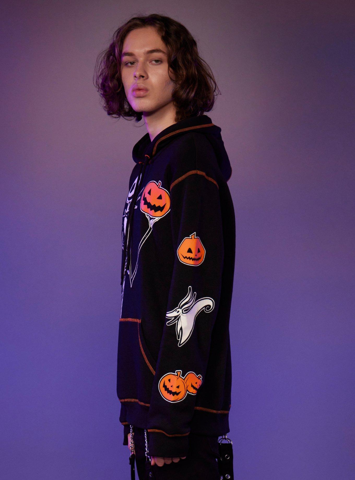 Our Universe The Nightmare Before Christmas Jack Pumpkin Hoodie, MULTI, alternate