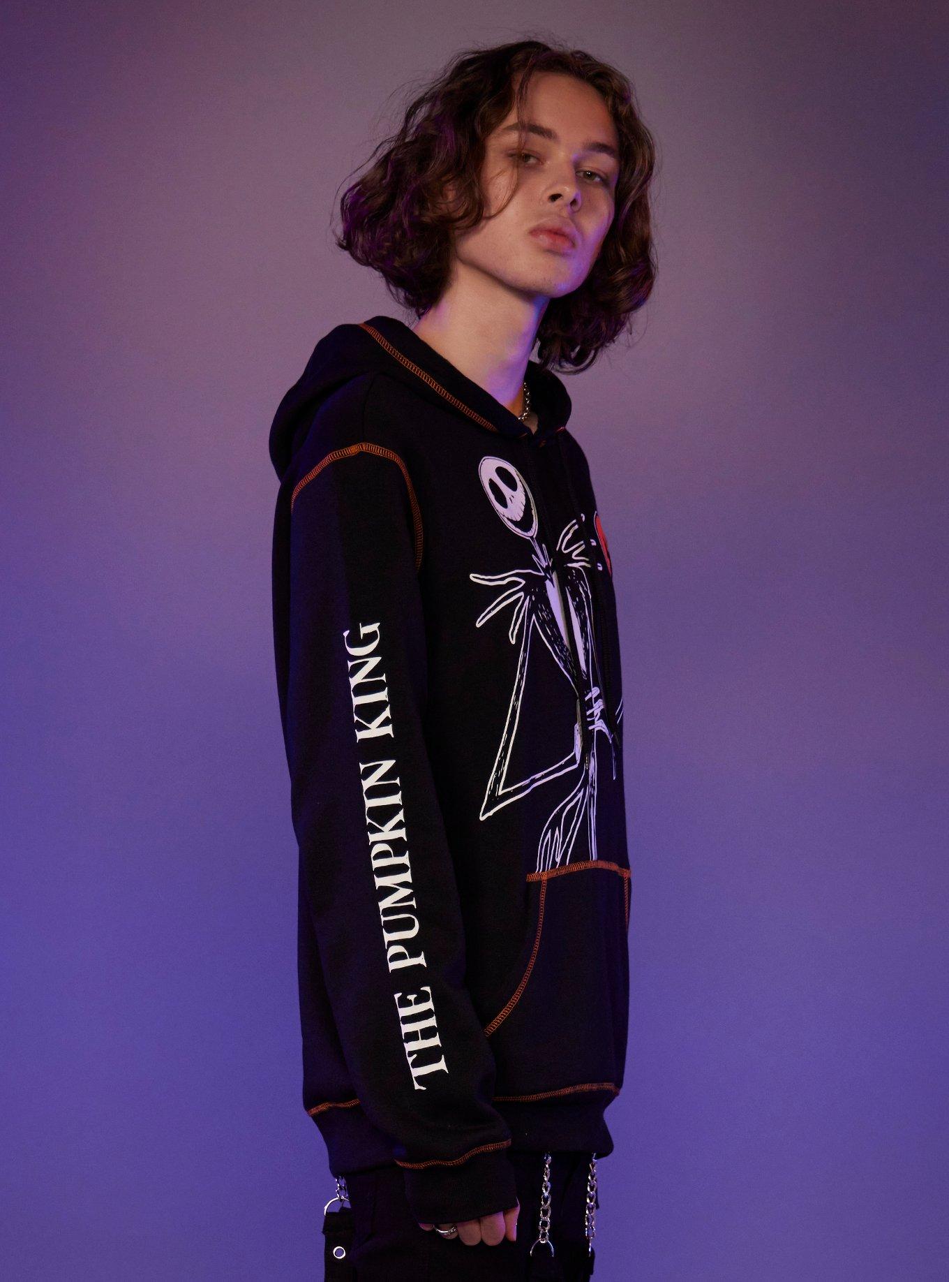 Our Universe The Nightmare Before Christmas Jack Pumpkin Hoodie, MULTI, alternate
