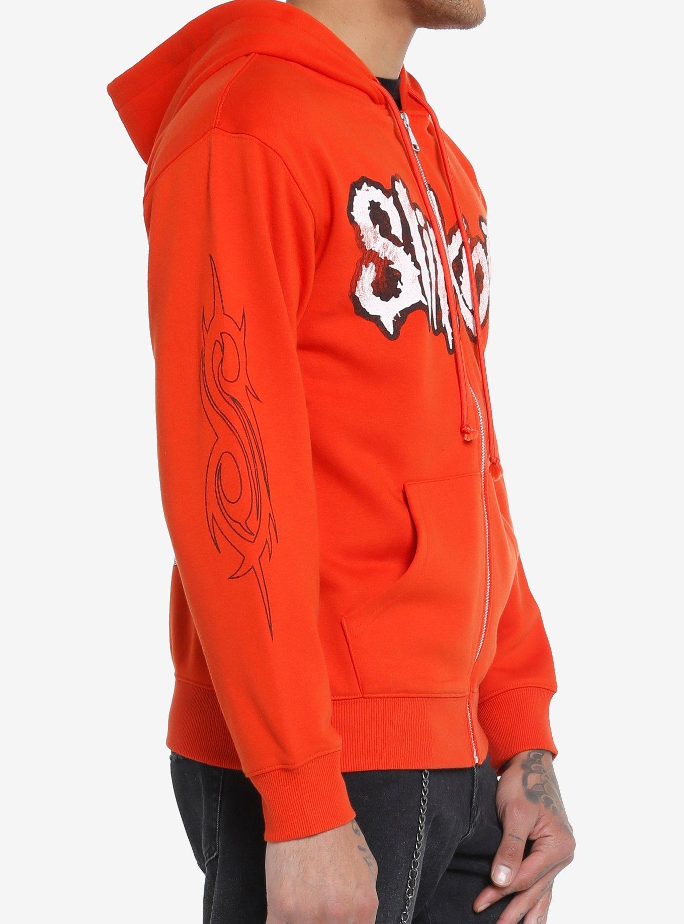 Slipknot Group Photo Orange Hoodie, ORANGE, alternate