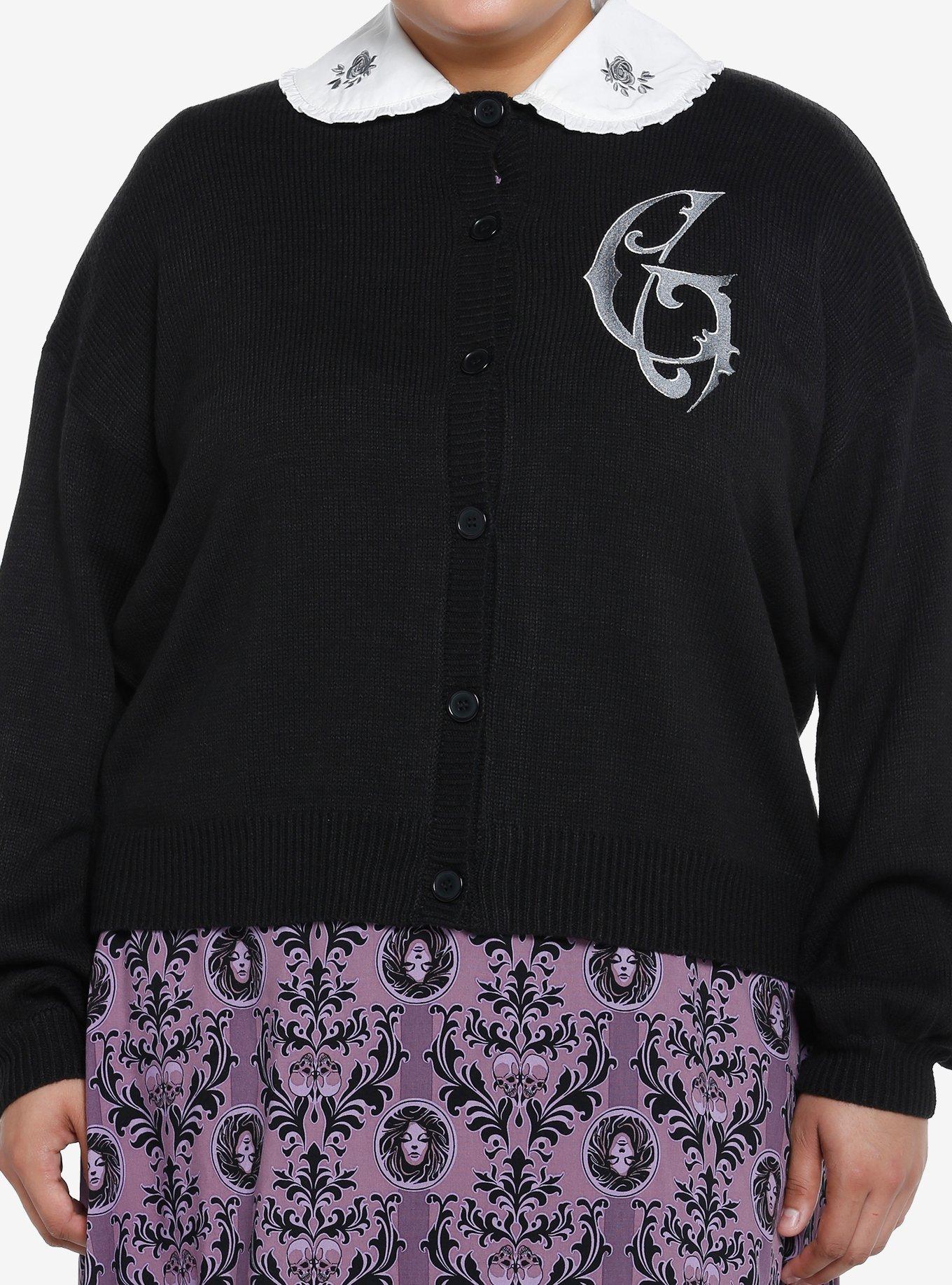 Her Universe Disney The Haunted Mansion Master Gracey Girls Cardigan Plus Size, , hi-res