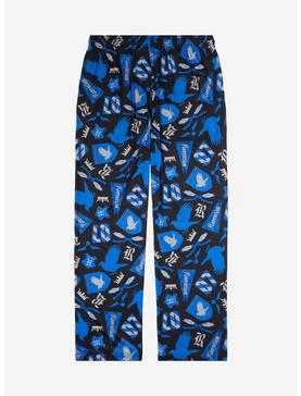 Harry Potter Ravenclaw Quidditch Allover Print Sleep Pants - BoxLunch Exclusive, , hi-res