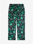 Harry Potter Slytherin Quidditch Allover Print Sleep Pants - BoxLunch Exclusive, GREEN, alternate