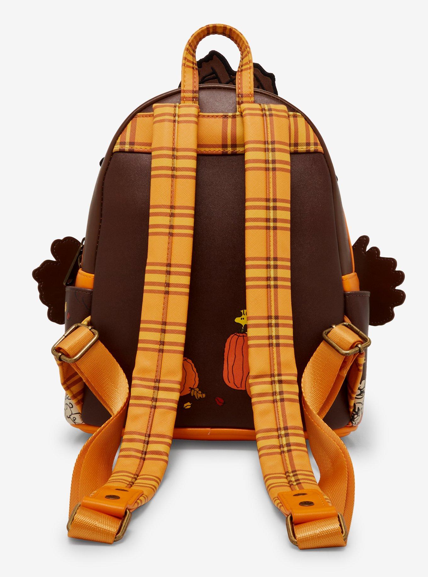 Loungefly Peanuts Snoopy Scarecrow Mini Backpack, , alternate