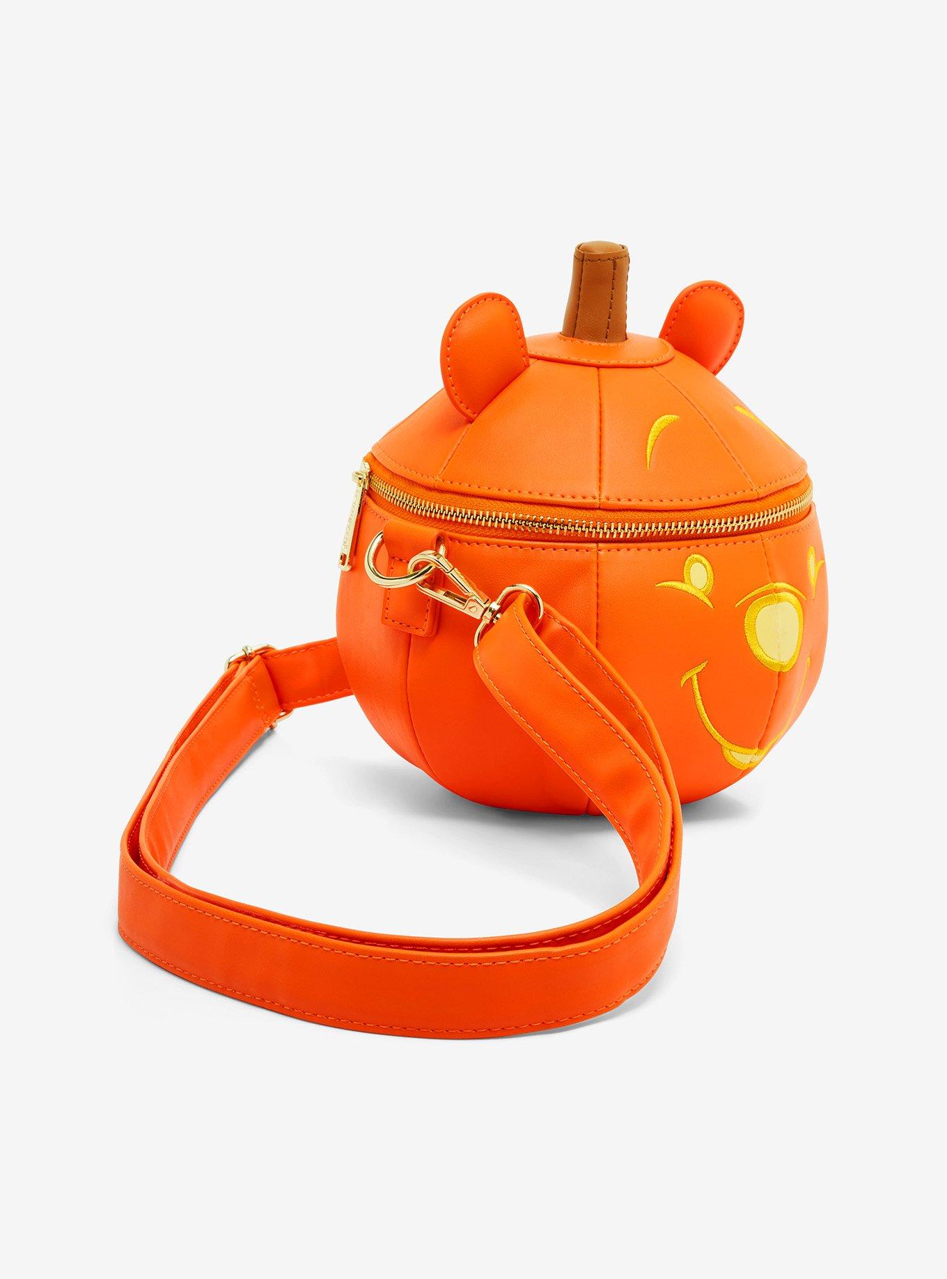 Loungefly Disney Winnie The Pooh Pumpkin Pooh Glow-In-The-Dark Crossbody Bag, , alternate