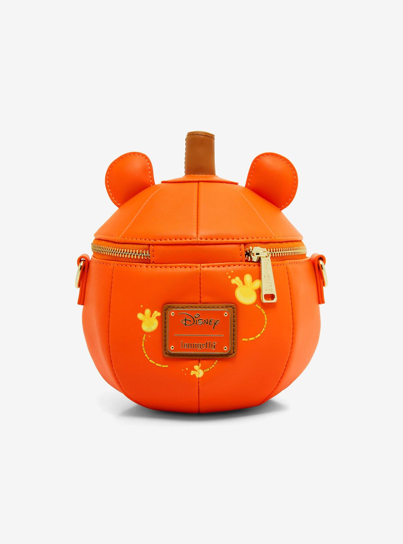Loungefly Disney Winnie The Pooh Pumpkin Pooh Glow-In-The-Dark Crossbody Bag, , alternate