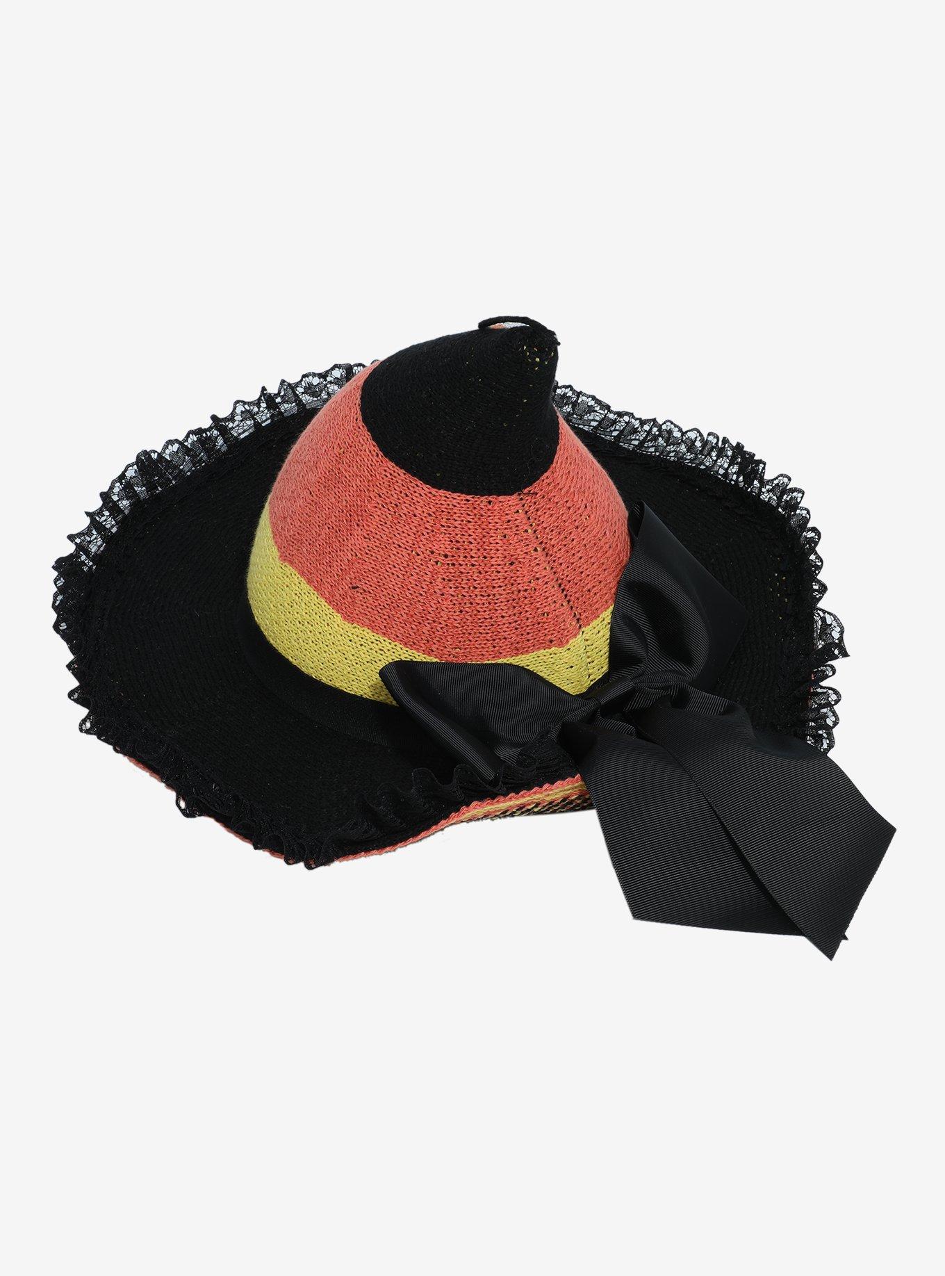 Candy Corn Witch Hat, , alternate