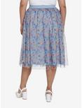 Her Universe Disney Alice In Wonderland Garden Flowers Mesh Midi Skirt Plus Size Her Universe Exclusive, MULTI, alternate