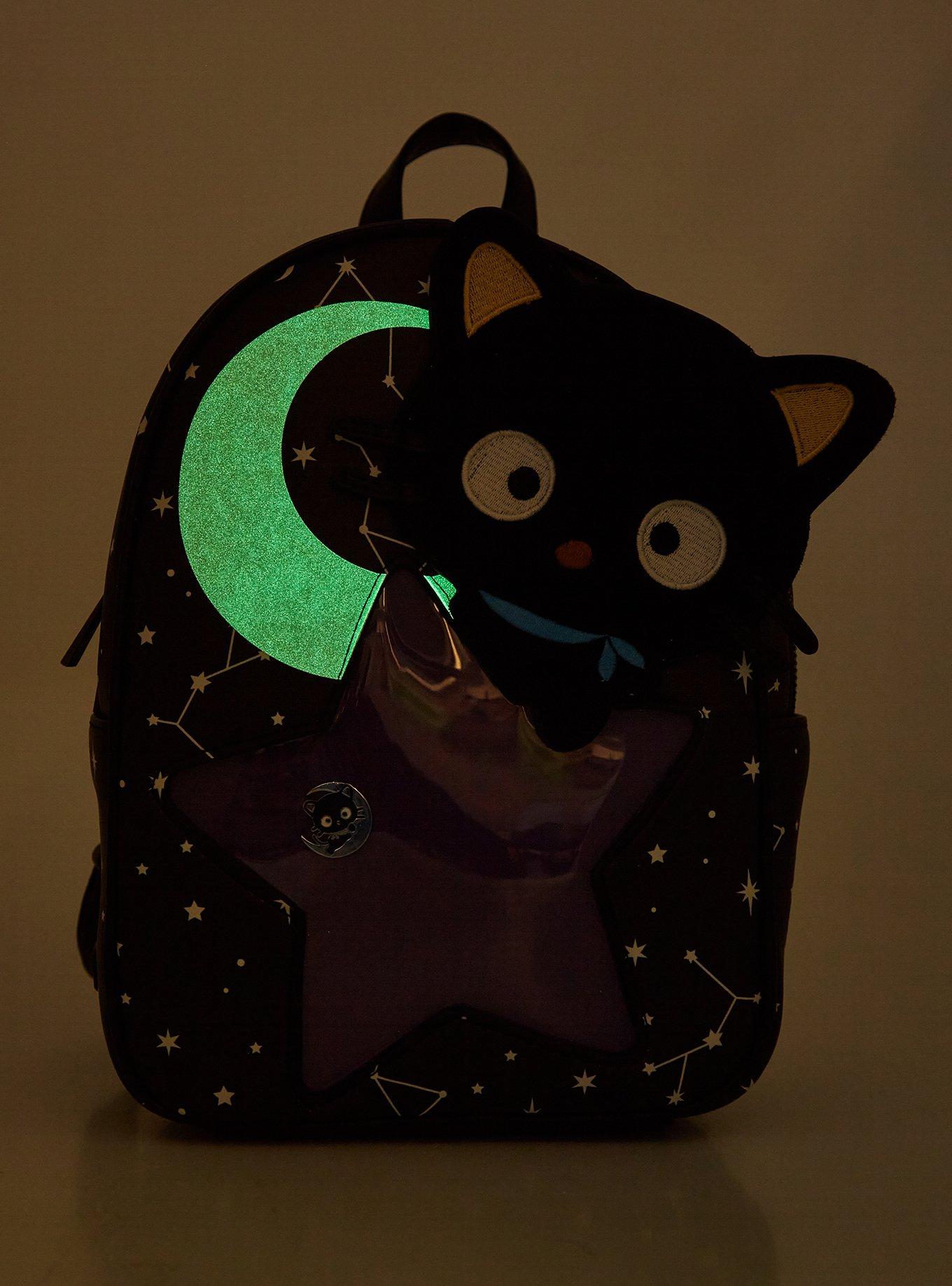 Her Universe Chococat Celestial Glow-In-The-Dark Mini Backpack, , alternate