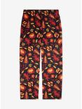 Harry Potter Gryffindor Quidditch Allover Print Sleep Pants - BoxLunch Exclusive, RED, alternate