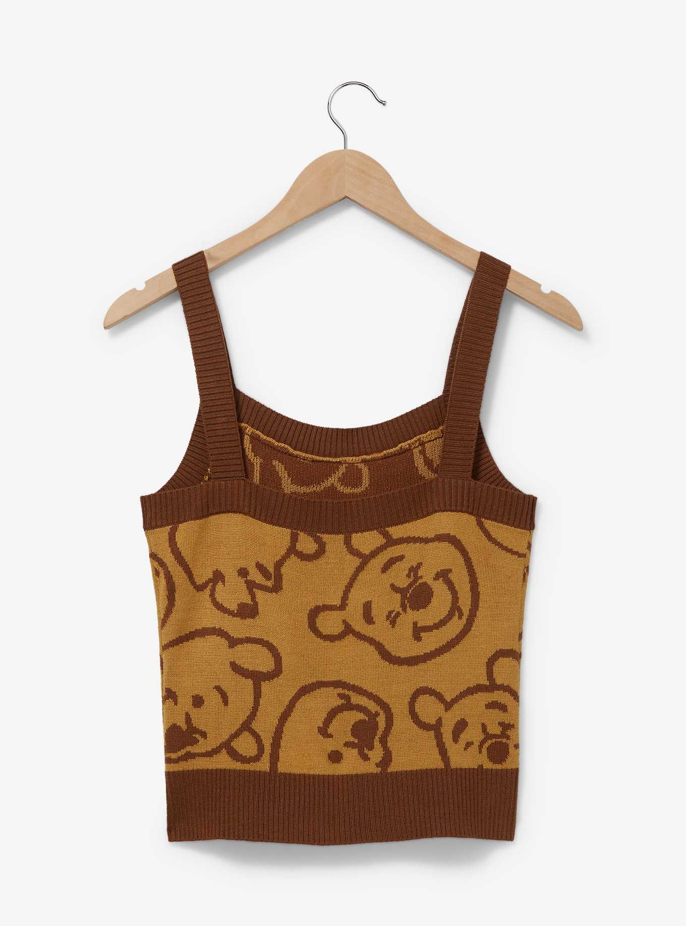 Disney Winnie the Pooh Outline Portrait Allover Print Women's Knit Tank - BoxLunch Exclusive, , hi-res