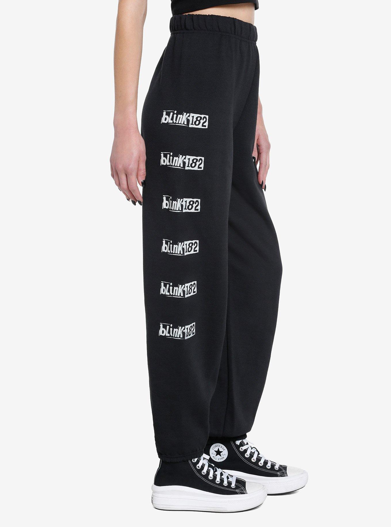 Blink-182 Smile Girls Sweatpants, BLACK, alternate