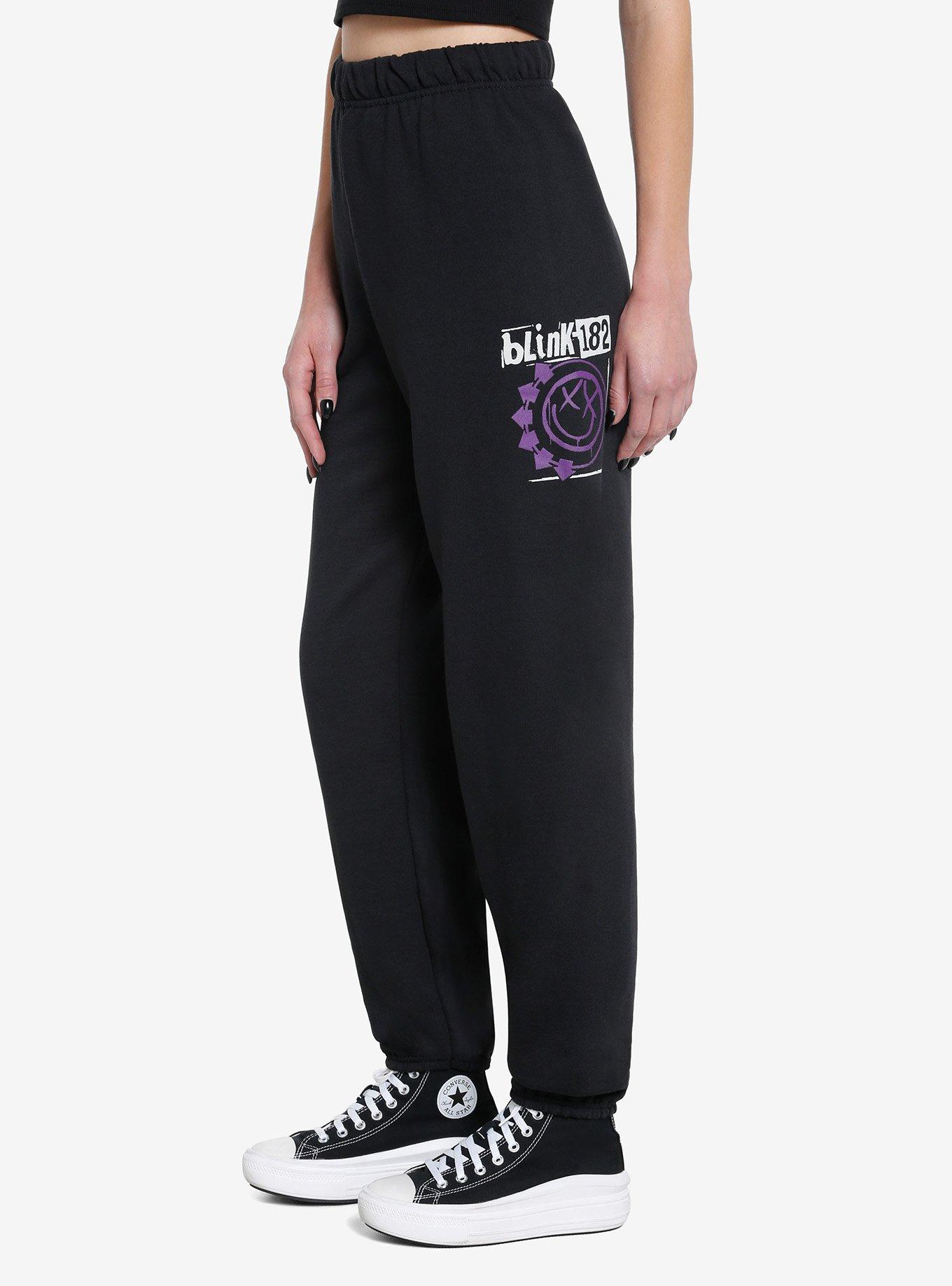 Blink-182 Smile Girls Sweatpants, BLACK, alternate