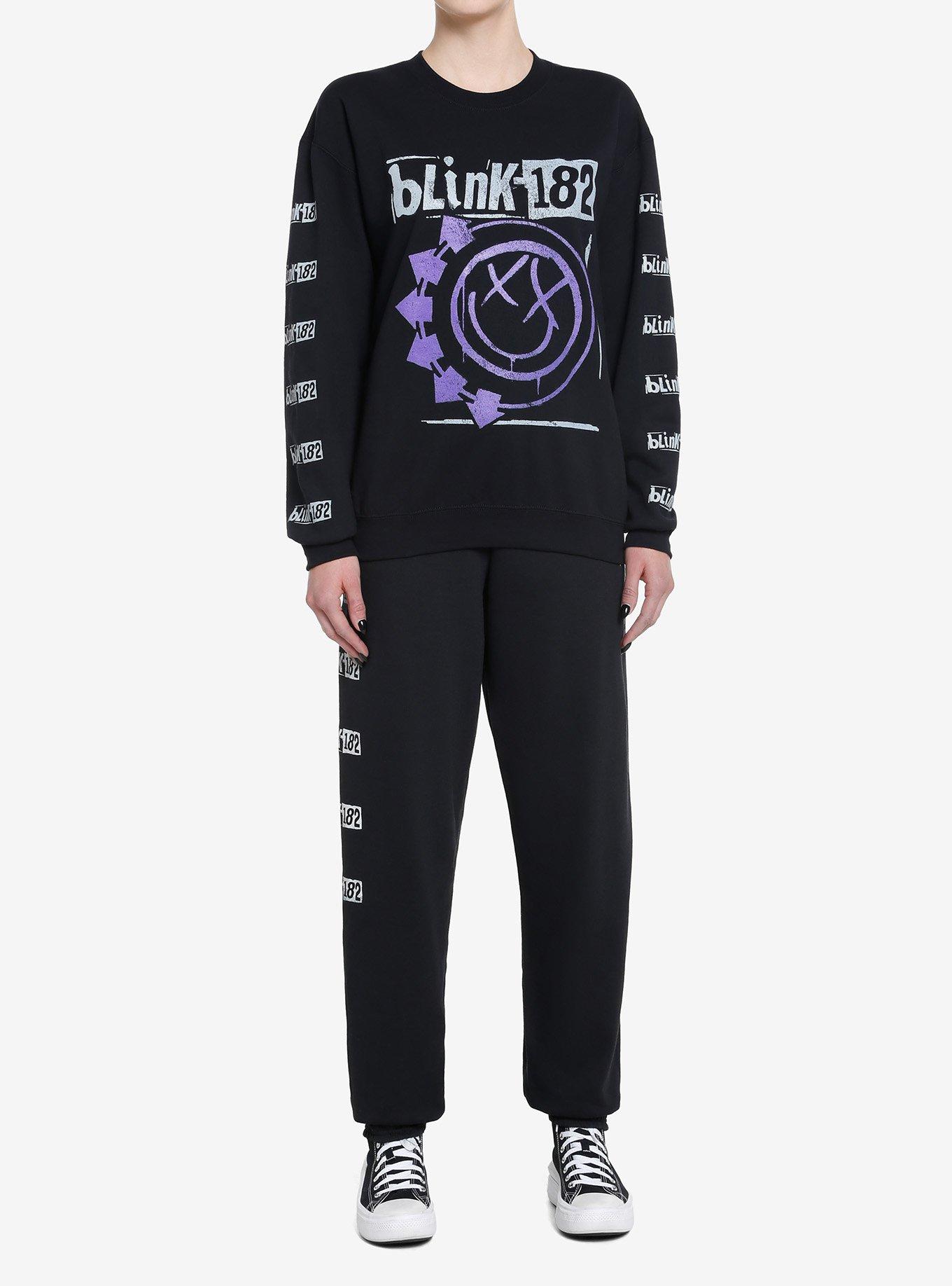 Blink-182 Smile Girls Sweatpants, BLACK, alternate