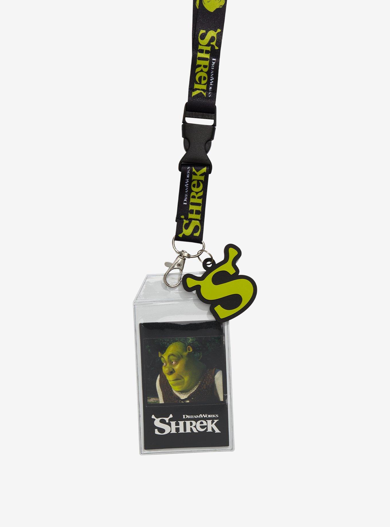 Shrek Meme Face Lanyard, , alternate