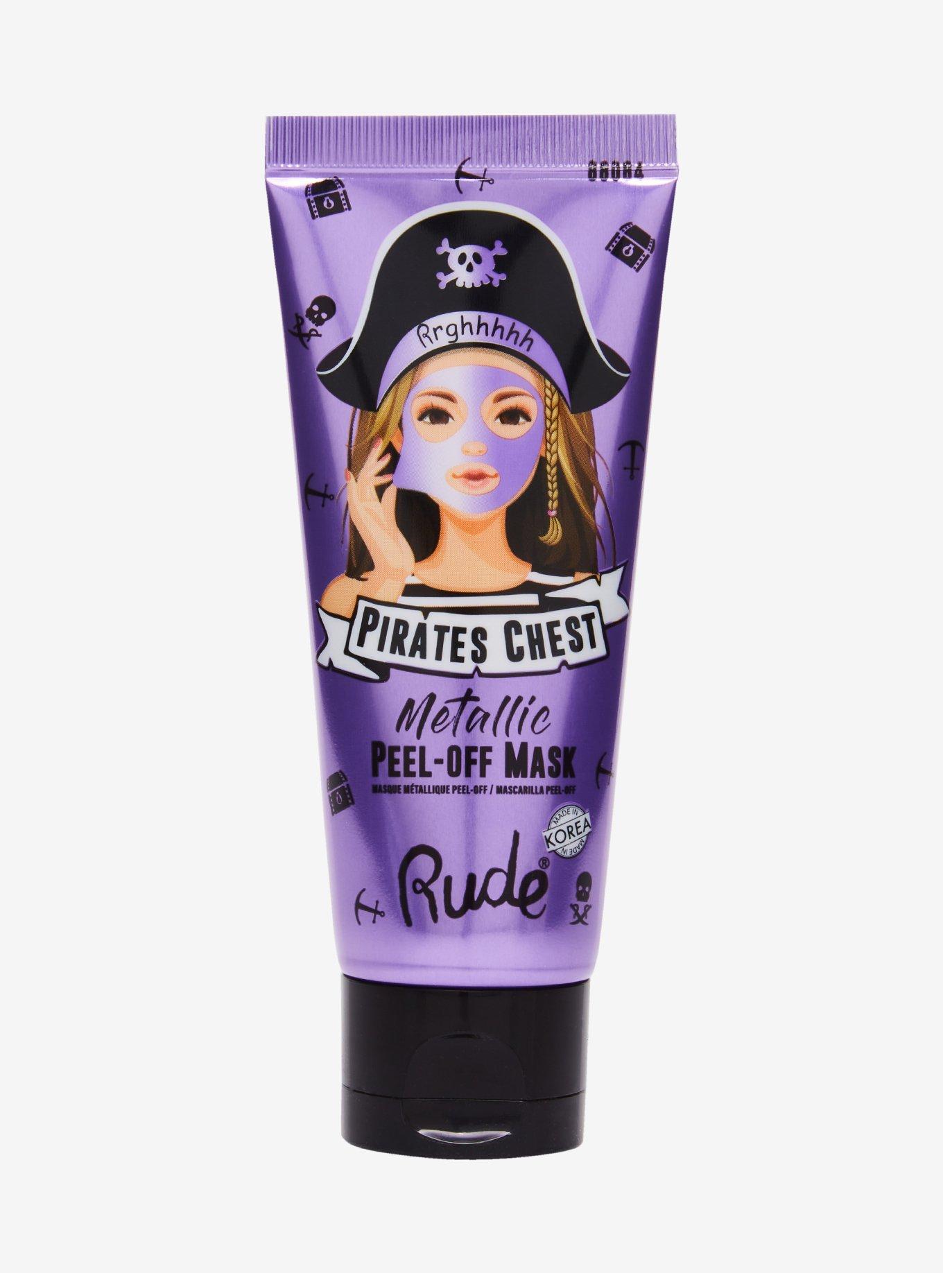 Rude Cosmetics Pirate's Chest Walk The Plank Peel-Off Mask, , alternate