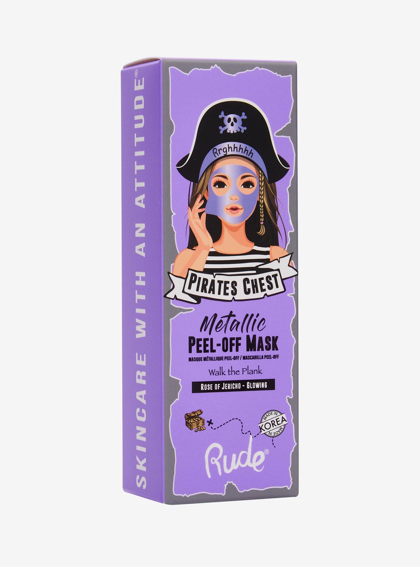 Rude Cosmetics Pirate's Chest Walk The Plank Peel-Off Mask, , alternate