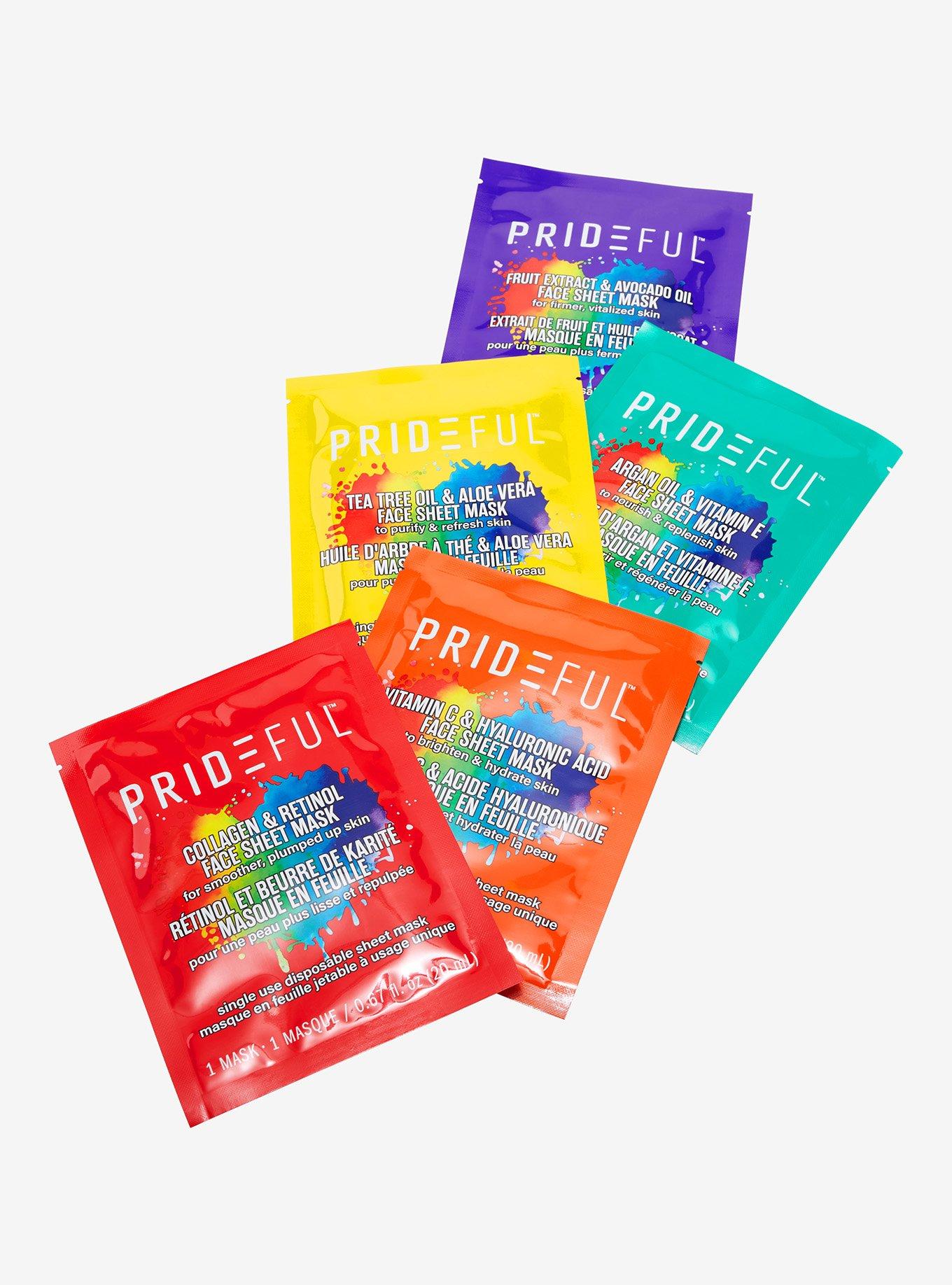 Prideful Facial Sheet Mask Set, , alternate