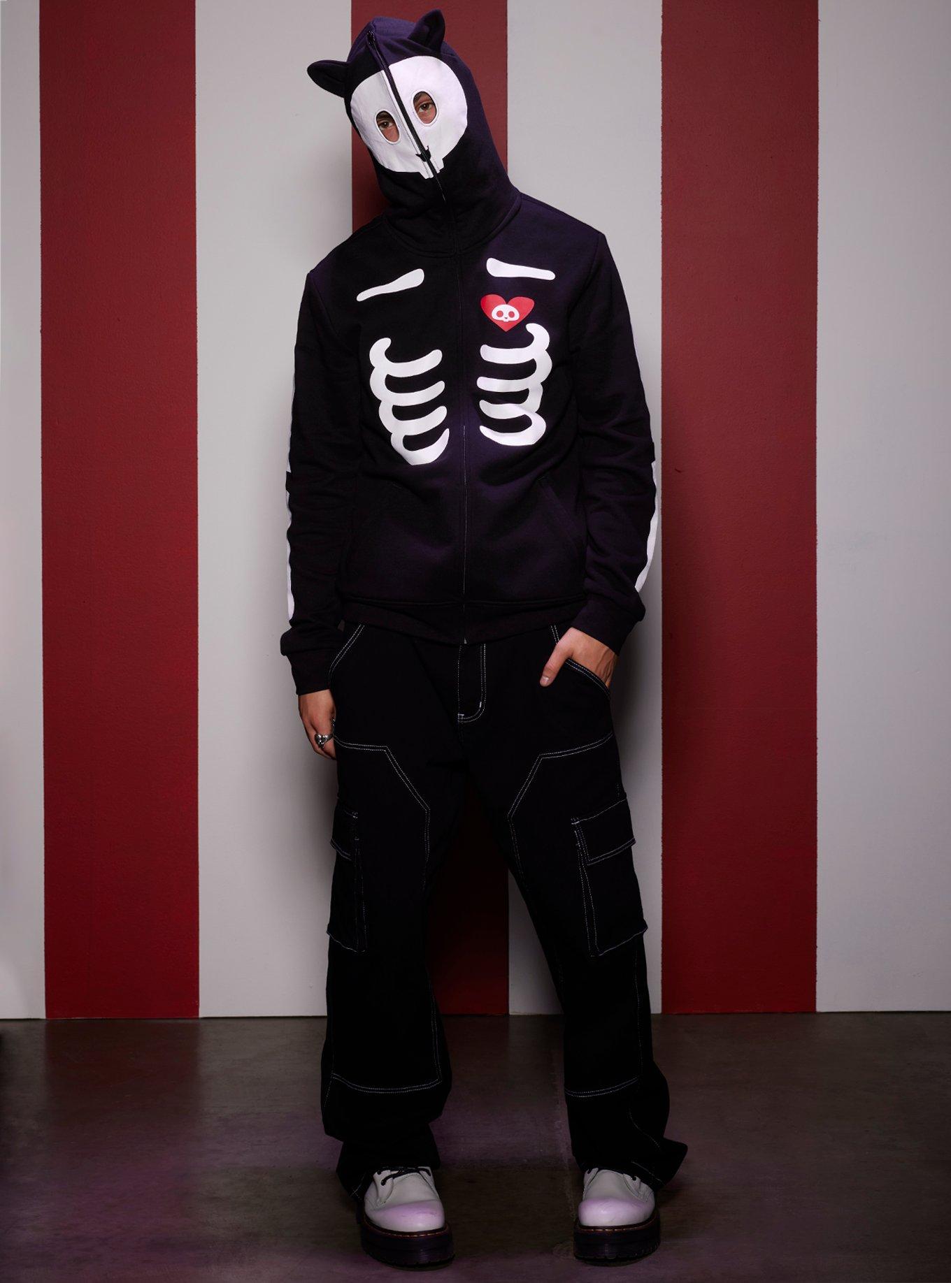 Skelanimals Kit retailer the cat Vest Hoodie