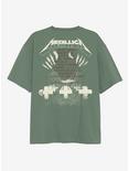 Metallica Master Of Puppets Green T-Shirt, SAGE, alternate
