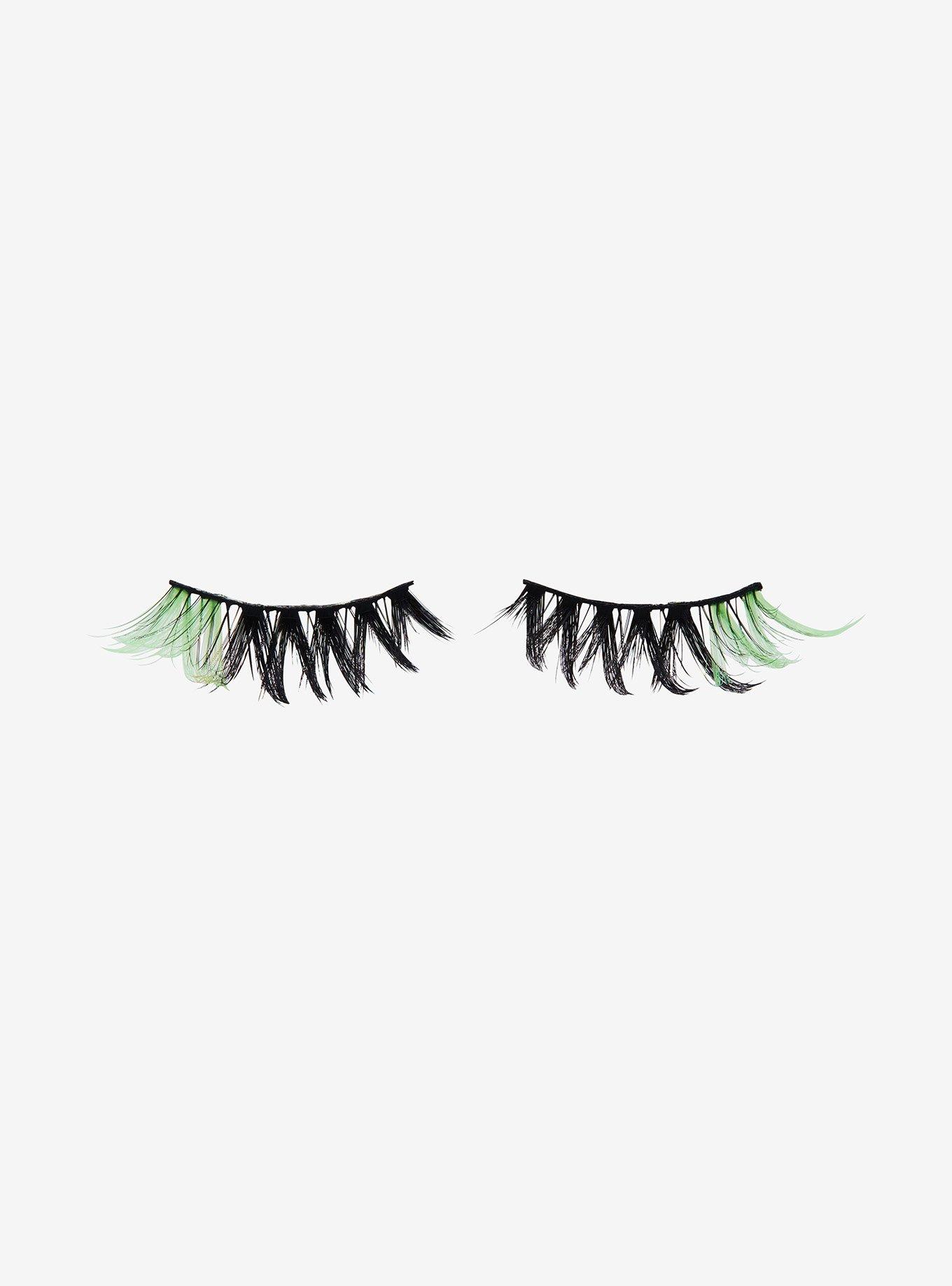 The Nightmare Before Christmas Oogie Boogie Glow-In-The-Dark Faux Eyelashes, , alternate