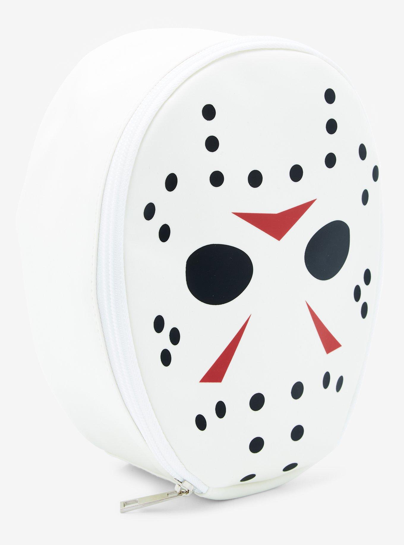 Friday The 13th Jason Mask Glow-In-The-Dark Makeup Bag, , alternate