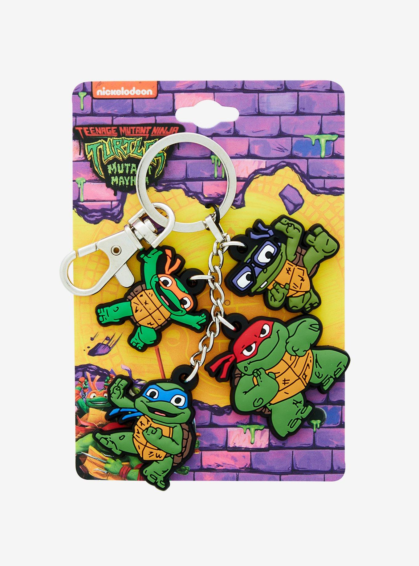 Teenage Mutant Ninja Turtles: Mutant Mayhem Multi-Charm Keychain, , alternate