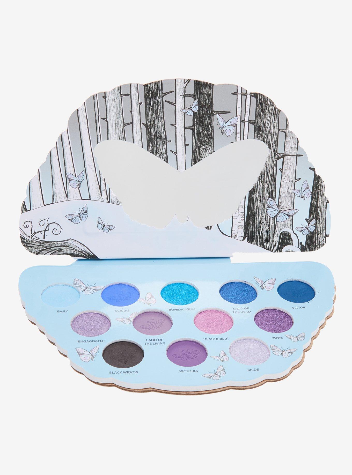 Corpse Bride Emily Butterfly Eyeshadow & Highlighter Palette, , alternate