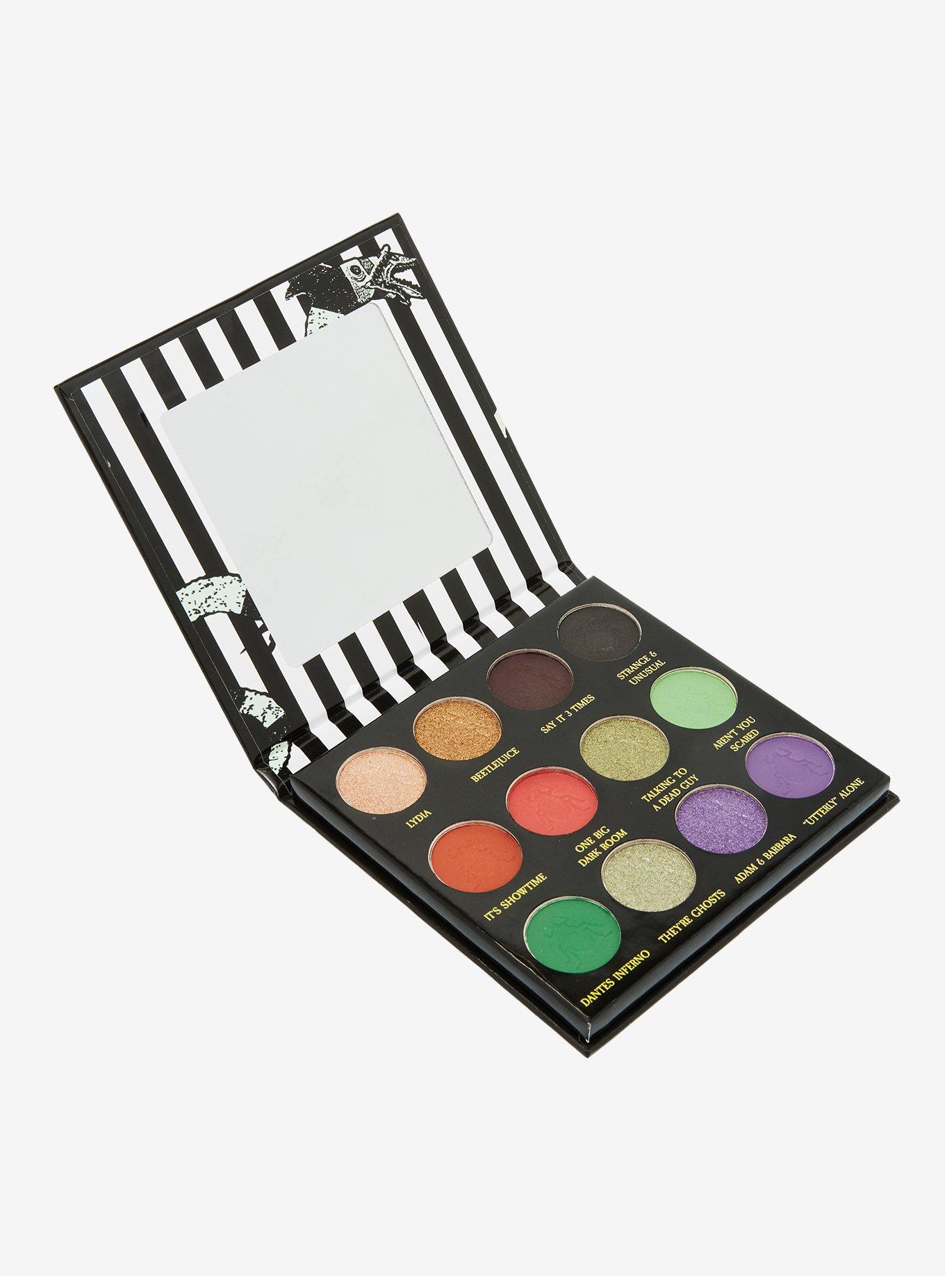 Beetlejuice Glow-In-The-Dark Eyeshadow & Highlighter Palette, , alternate