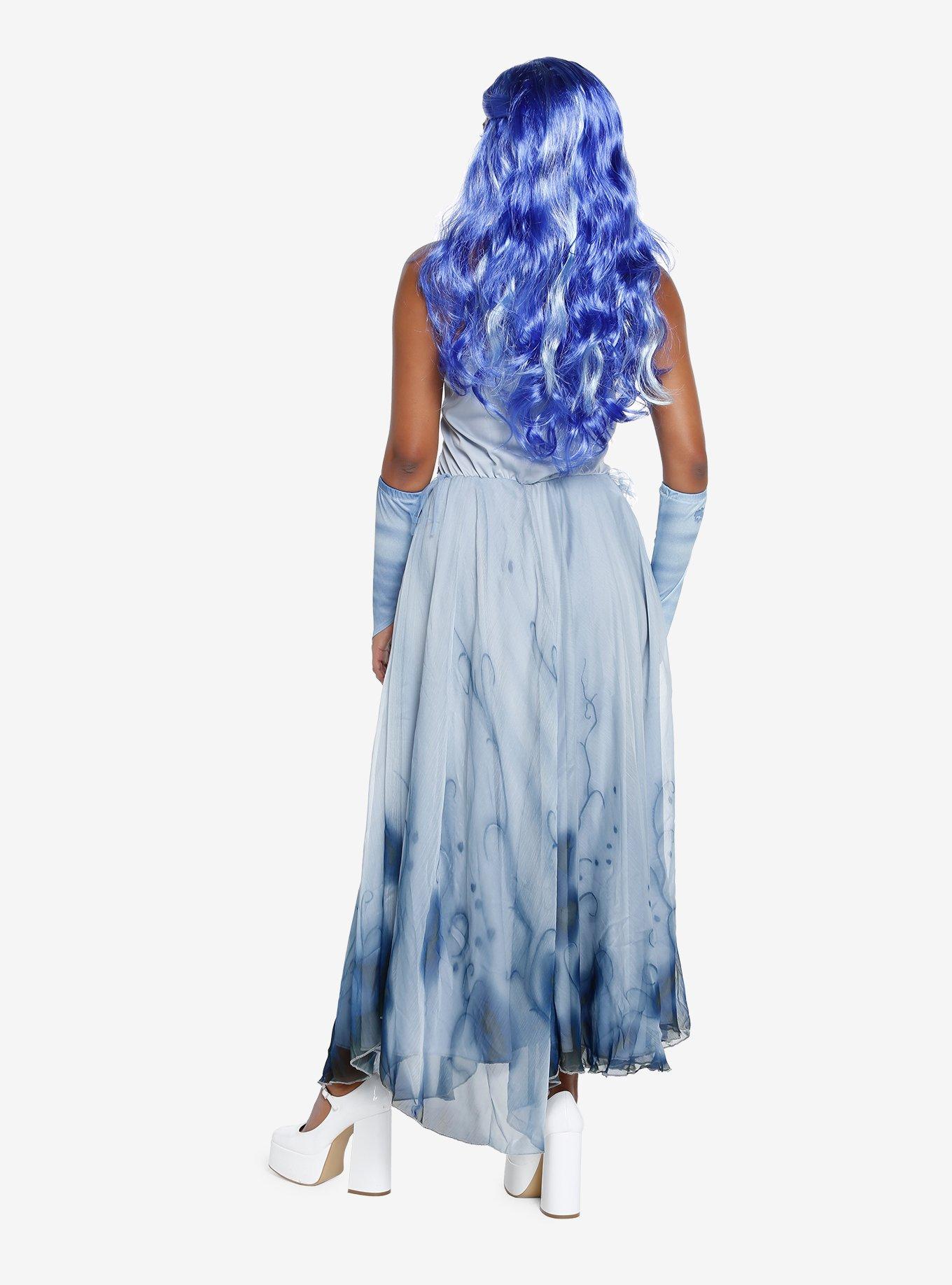 Corpse Bride Emily Costume, MULTI, alternate