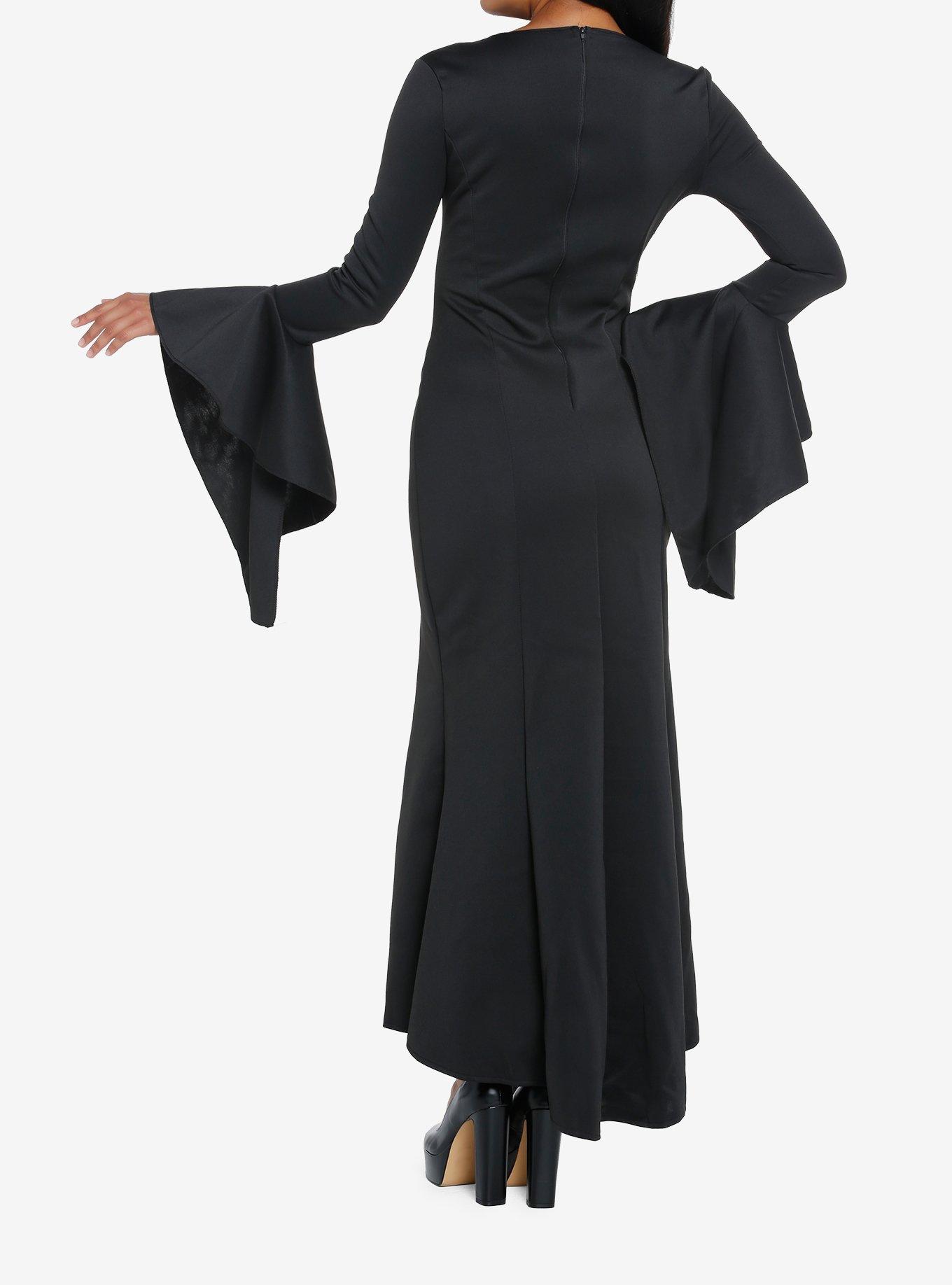 Wednesday Morticia Addams Costume, MULTI, alternate