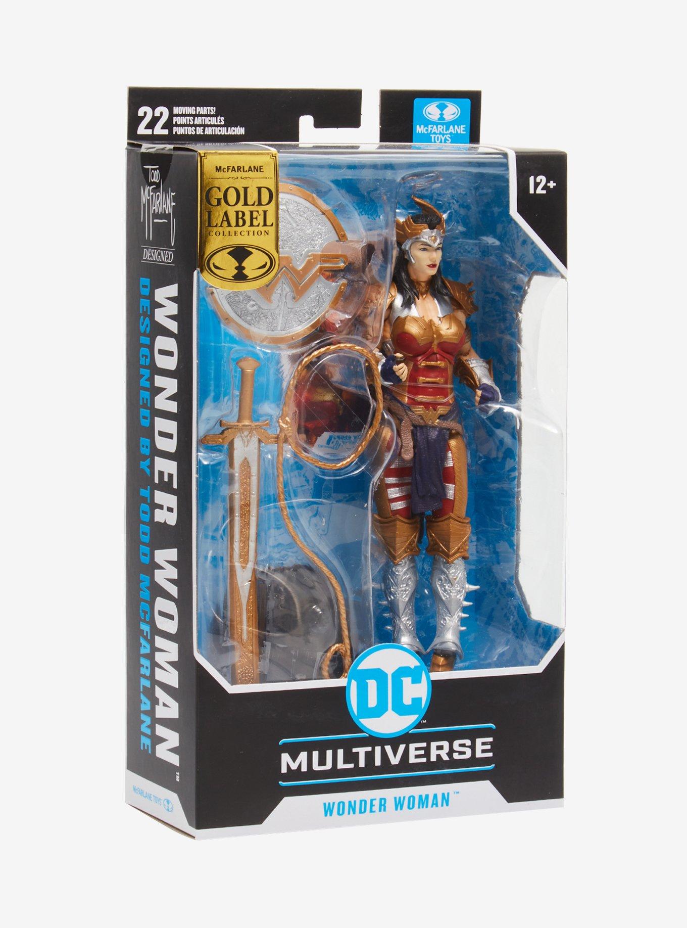 DC Comics DC Multiverse Wonder Woman (Todd McFarlane) (Gold Label Ver.) Figure, , alternate