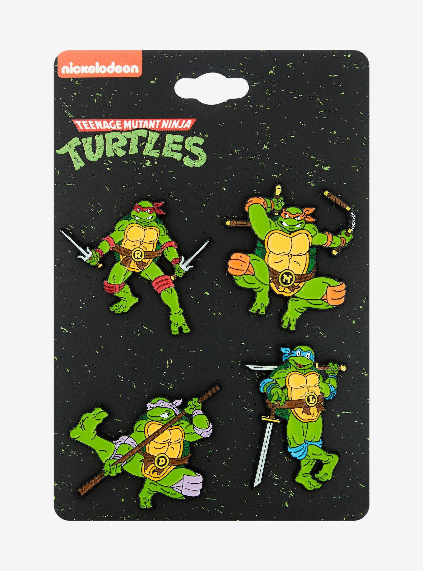 Teenage Mutant Ninja Turtles Character Portraits Enamel Pin Set, , alternate